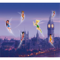 Závěsy foto Fairies in London 180x160cm FCS XL 4314