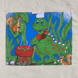 Dětské prostírání Dráček