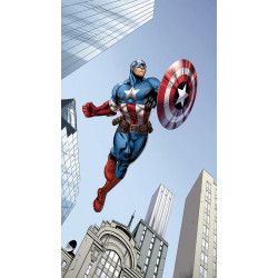 Foto závěs Blackout Marvel Captain America 140x245cm