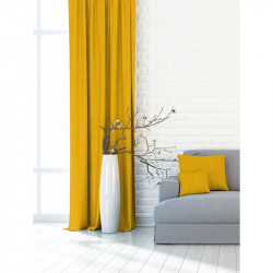 Závěsy dekorační do okna Melír oranžovo-žlutý