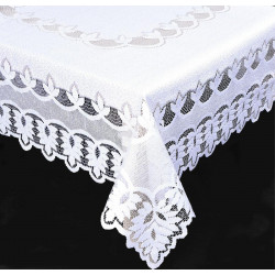 Ubrus krajkový žakárový LUKÁŠ 125x125cm