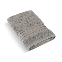 Froté ručník a osuška kolekce Linie tmavě šedá