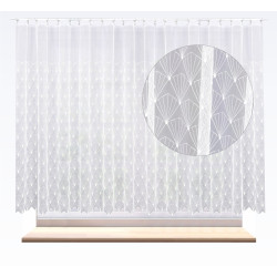 Záclona markizeta Vějířky metráž bílá cena od