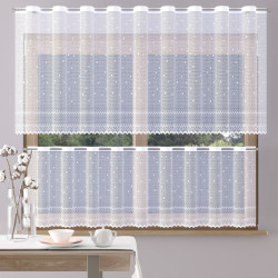 Záclona žakárová Christina vitrážka metráž bílá cena od