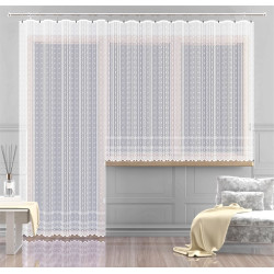 Záclona žakárová Mia metráž bílá cena od