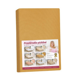 Prostěradlo plátěné Hořčicová