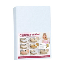 Prostěradlo plátěné Modrá