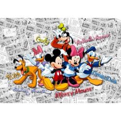 Fototapeta Disney Mickey na komiksu 360 x 254 cm AG Design FTD 2225
