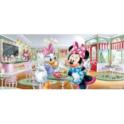 Fototapeta vliesová Disney snídaně s Minnie a Daisy 202 x 90 cm AG Design FTDN H 5344