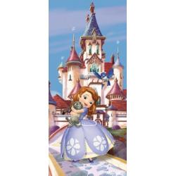 Fototapeta vliesová Disney Sofie u zámku 90 x 202 cm AG Design FTDN V 5464