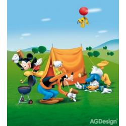 Fototapeta vliesová Disney Mickey piknik 180 x 202 cm AG Design FTDN XL 5107