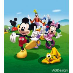 Fototapeta vliesová Disney Mickey a kamarádi 180 x 202 cm AG Design FTDN XL 5131