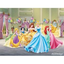 Fototapeta vliesová Disney princezny slaví 360x270cm AG Design FTDN5033