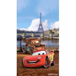 Fotozávěs Dimout Disney auta v Paříži 140 x 245 cm