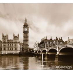Závěsy foto Dimout Londýn 280x245cm